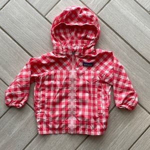 Patagonia lightweight gingham jacket